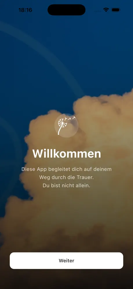 TrauerKompass Screenshot 2